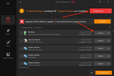 Driver Booster لـ Windows .